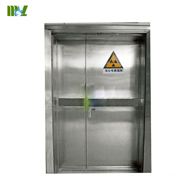 puerta con revestimiento de plomo