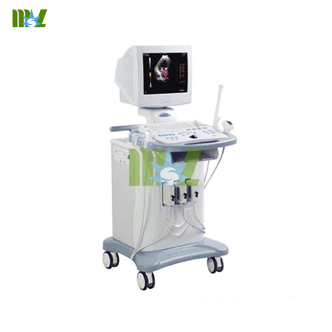 escáner de ultrasonido Doppler en color 3D con carro