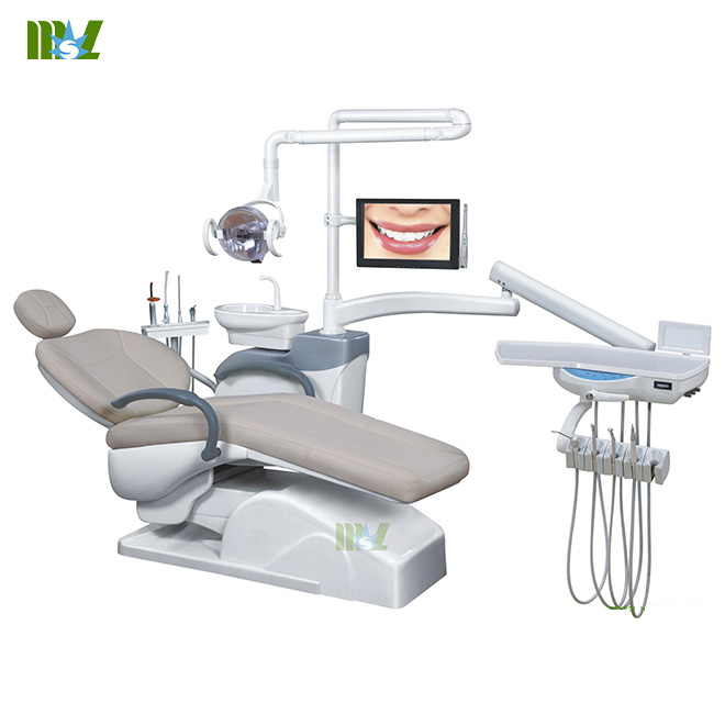 silla dental montada en la parte superior