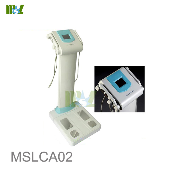 Calculadora de porcentaje de grasa corporal con índice de masa corporal y masa corporal MSLCA02