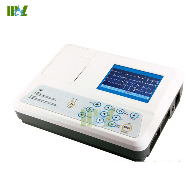 Electrocardiógrafo portátil de tres derivaciones MSLEC17 en venta
