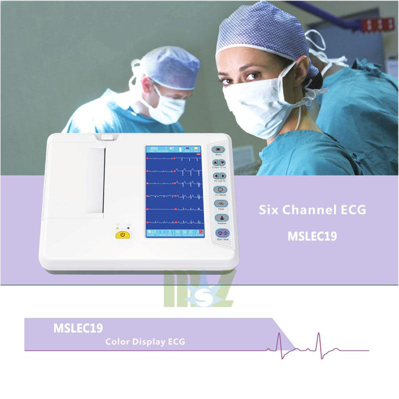 Nuevos registradores de ECG portátiles de 6 derivaciones MSLEC19 de la marca MSL