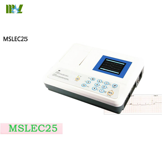 MSL Portable three channel veterinary ecg machine MSLEC25