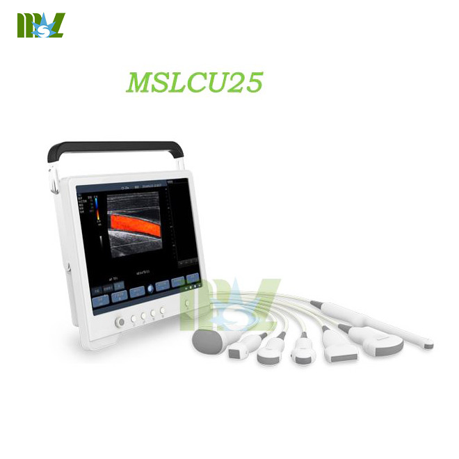 Ecógrafo Doppler a color con pantalla táctil MSLCU25