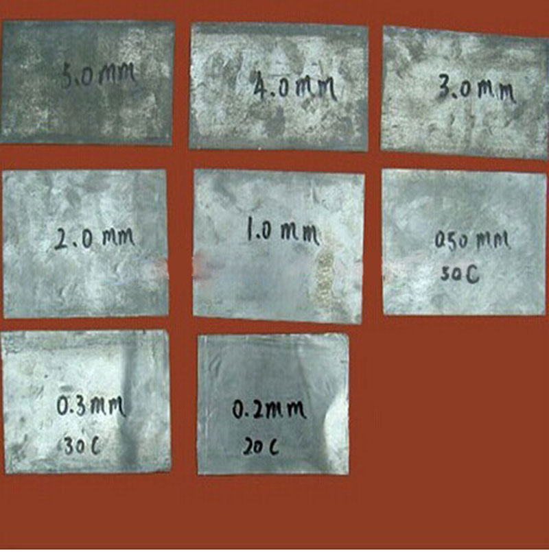 hoja de lámina de plomo MSL o hoja de plomo enrollada