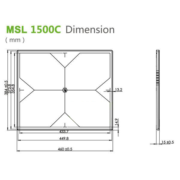 Detector de rayos X MSL1500C