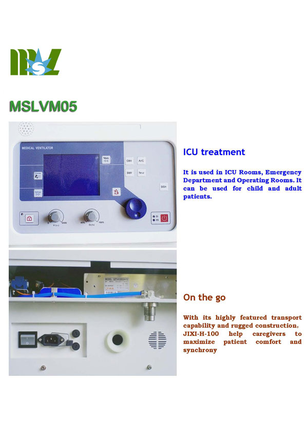 cheap ventilator machine VM05 for sale