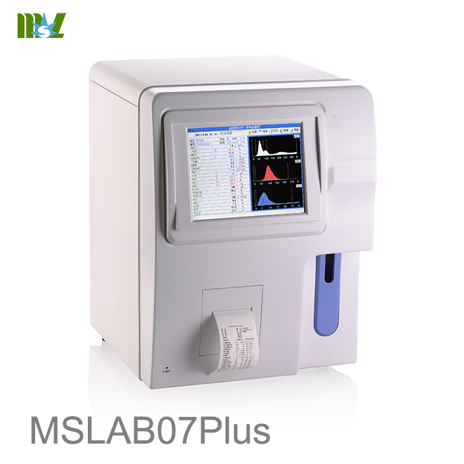Analizadores avanzados de sangre de hematología MSLAB07plus