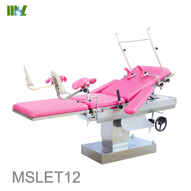 use Electric obstetric bed hospital obstetric labour table MSLET12