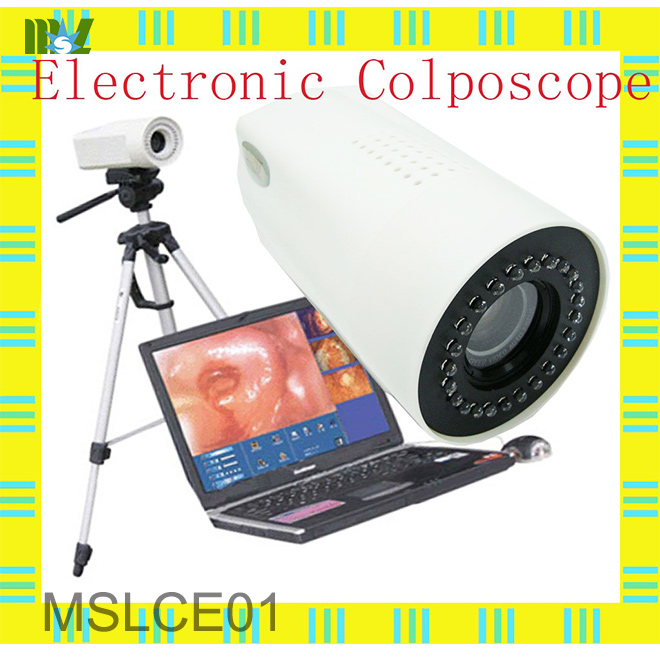 Estación de trabajo de Colposcopio para Laptop para uso en mujeres MSLCE01
