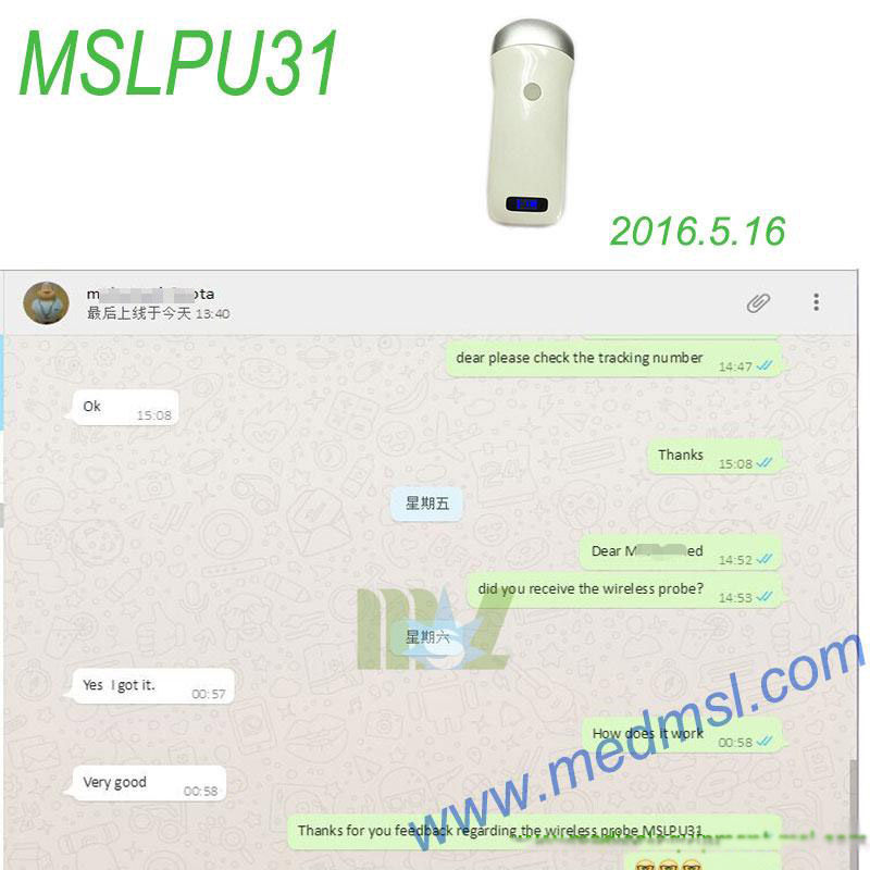 good wireless ultrasound MSLPU31