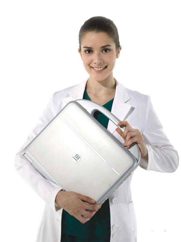 Use Handheld ultrasound machine Mindray M7
