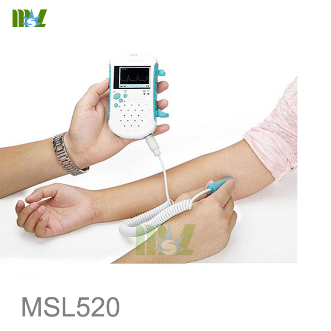 Doppler vascular portátil de mano