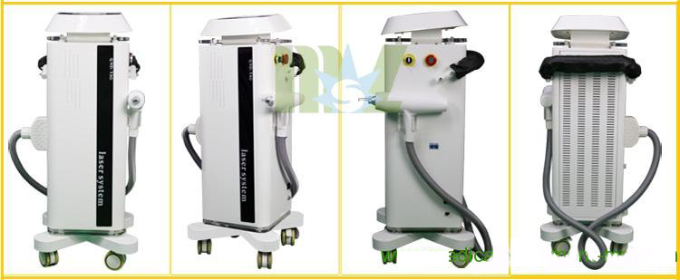 Usar máquina única de eliminación de tatuajes láser Q-switch yag MSLYL01 en venta