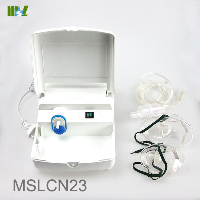 Compresor de nebulizador portátil económico MSLCN23