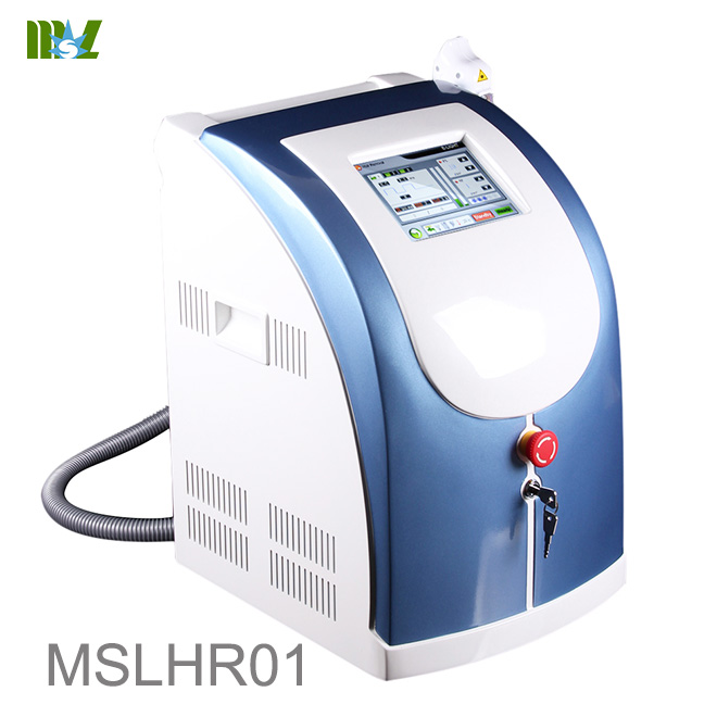 máquina portátil de luz pulsada intensa MSLHR01