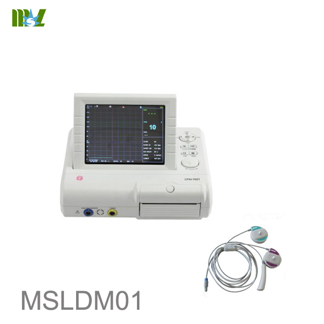 Monitor fetal único con CE aprobado MSLDM01