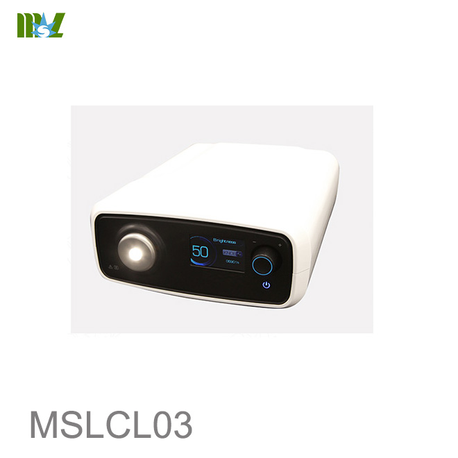 Fuente de luz fría LED portátil para Hospital MSLCL03