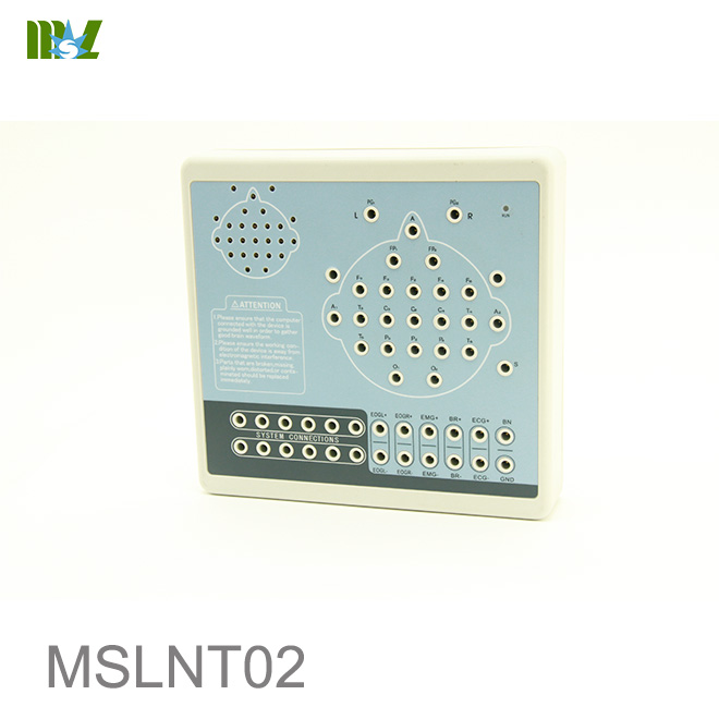 19 canales de Mapeo de Actividad Eléctrica Cerebral Digital de EEG MSLNT02