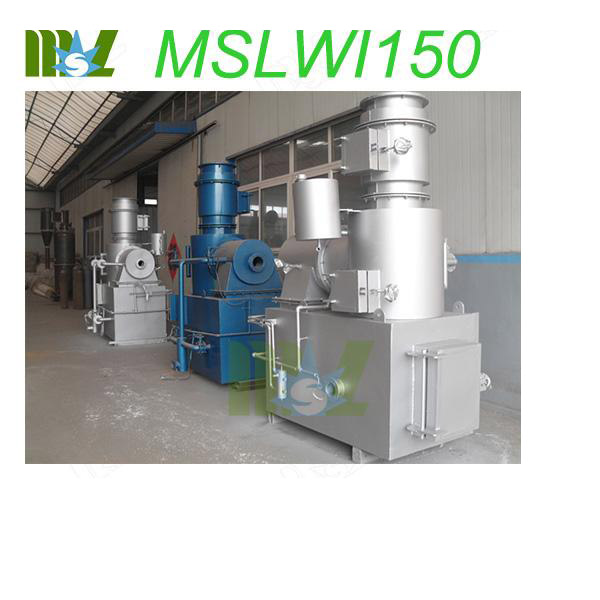 Precio del incinerador de residuos B.S.D.WI150