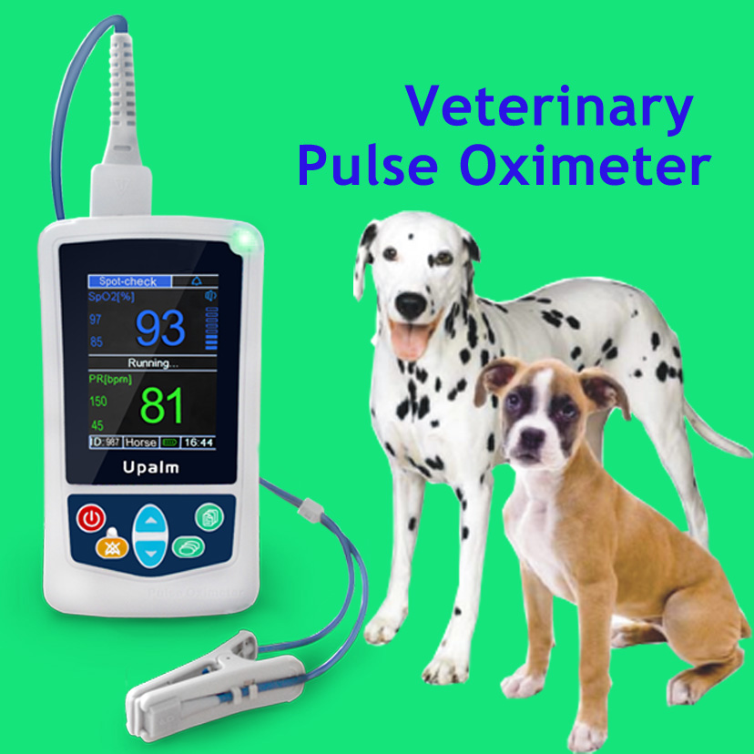 Oxímetro de pulso veterinario para gatos y caballos MSLXV01