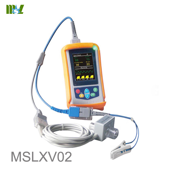 Monitor de capnografía con CO2 en corriente principal MSLXV02