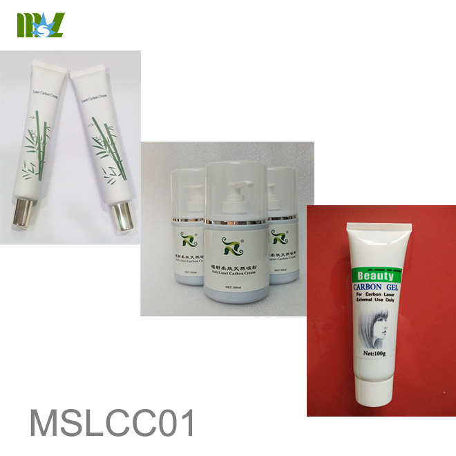 crema de carbono para láser