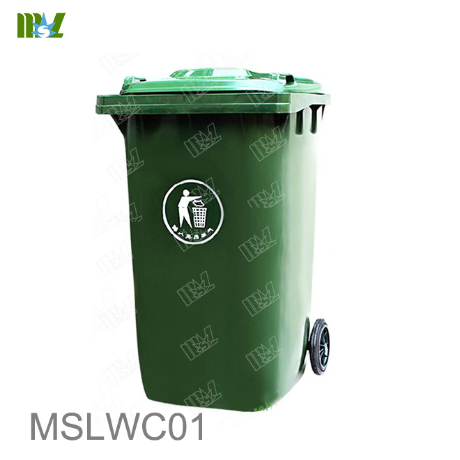 contenedor de basura para exteriores