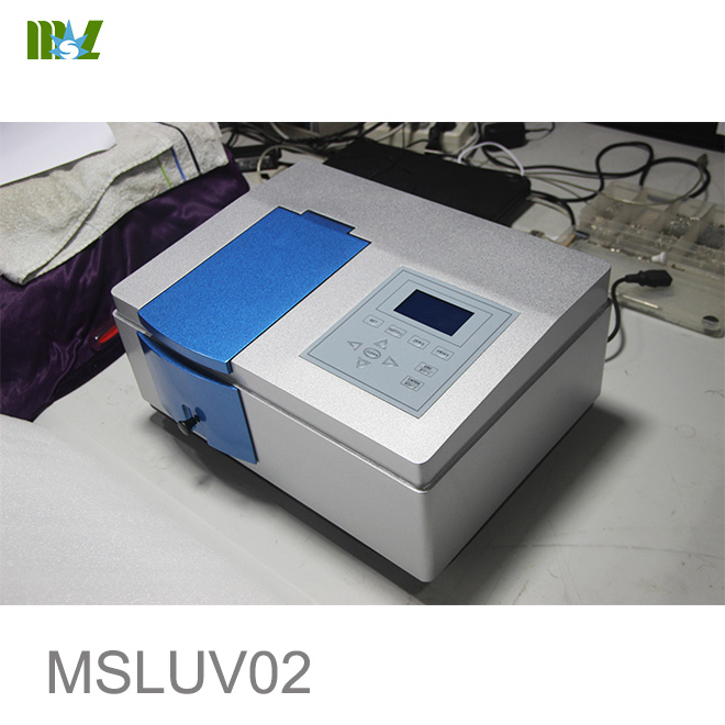 análisis de UV vis