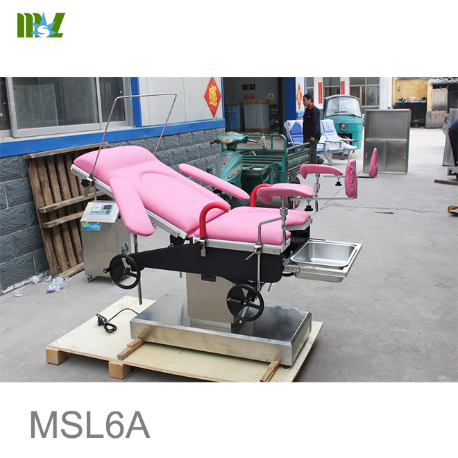 mesa de operaciones ginecológica