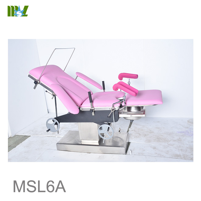 mesa de operaciones ginecológica