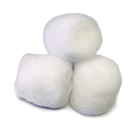 algodón absorbente