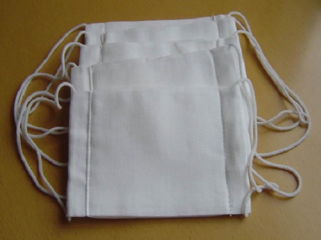 máscara de gasa