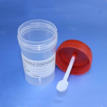contenedor de muestra de heces