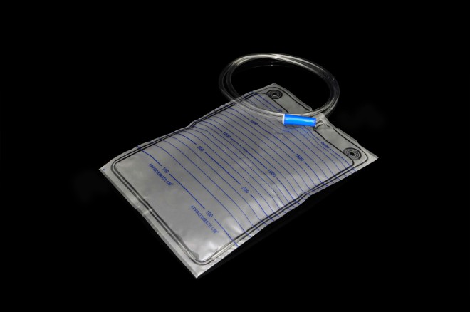 bolsa de orina masculina