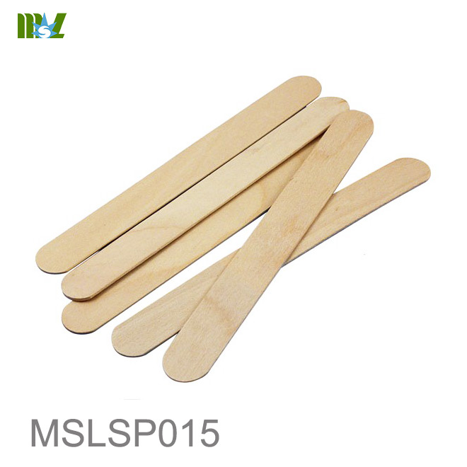 Espátula de madera para depresión lingual