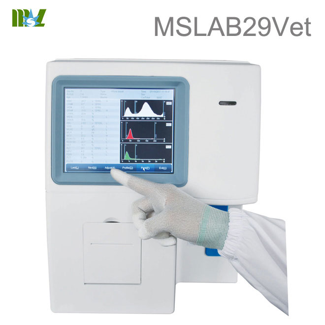 Analizador hematológico automático para veterinaria MSLAB29Vet-2
