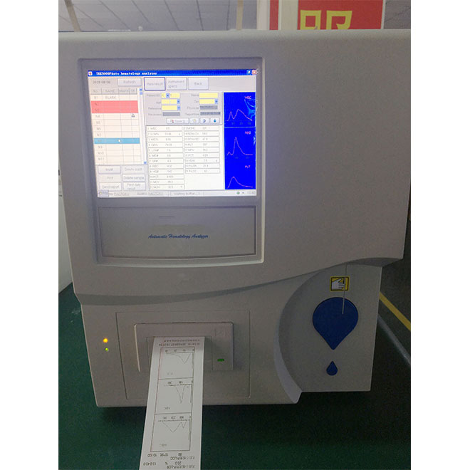 Analizador hematológico automático con impresora térmica MSLAB31-2