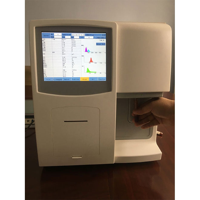 Analizador de hematología totalmente automático con impresora externa MSLAB380-3