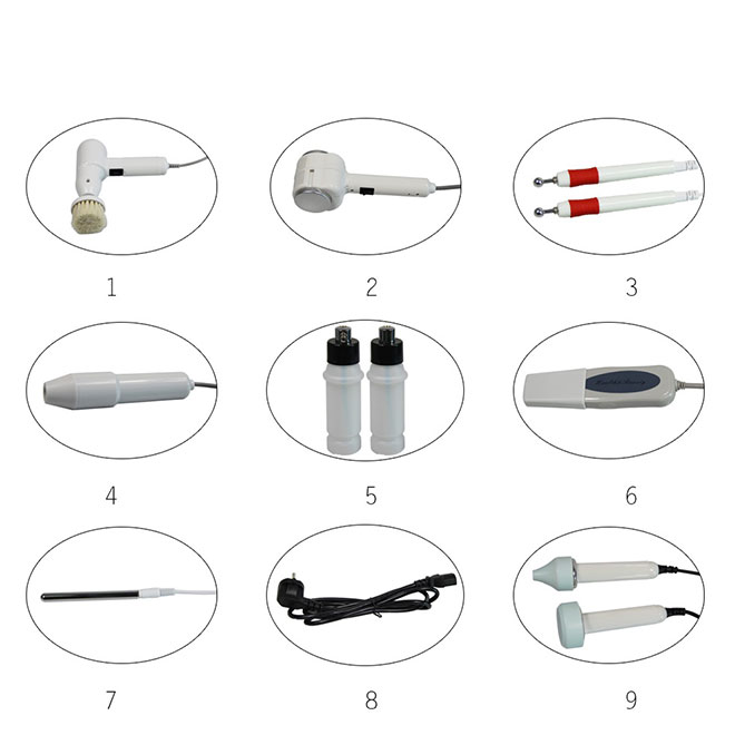 Máquina multifunción de 9 en 1 Skin Scrubber MSLDM12-2