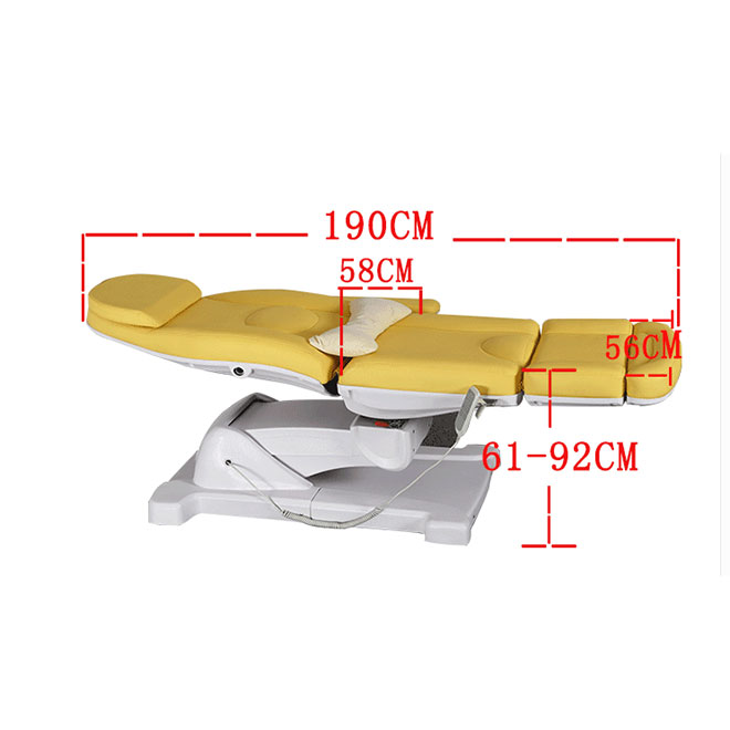 Cama de belleza eléctrica y cosmética ajustable MSLABB04-1